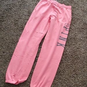 Victoria's secret pink sweatpants